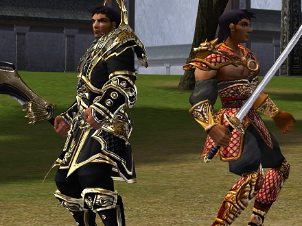 Zrzut ekranu z rozgrywki — połączenie stylów